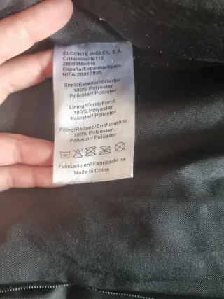 Saco de silla polar negro