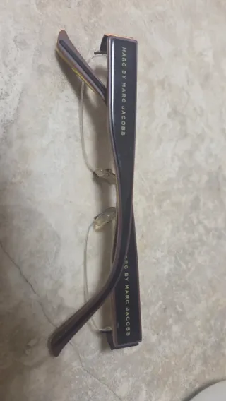 Montatura occhiali Marc Jacobs marrone/oro