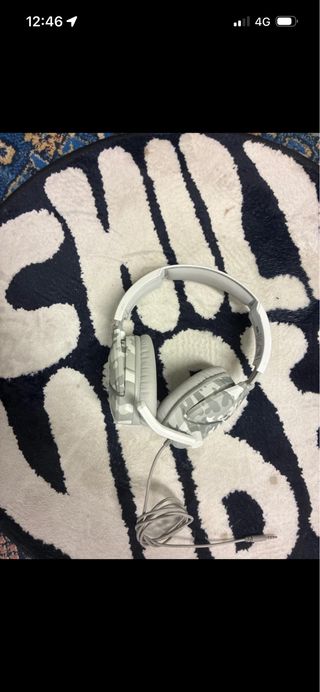 Cuffie Gaming Grigio/Bianco