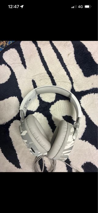 Cuffie Gaming Grigio/Bianco