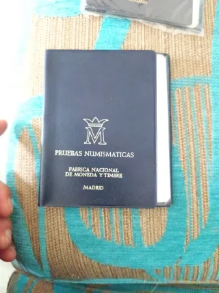 Cartera Pruebas Numismáticas FNMT Madrid