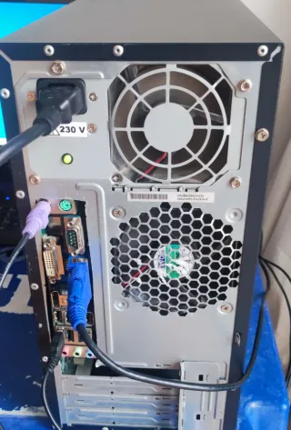 Ordenador Sobremesa HP Negro