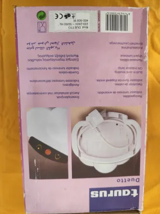 Cafetera Taurus Duetto para 1-2 tazas