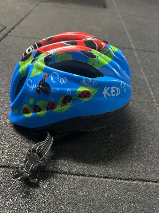 Casco bici infantil mariquita