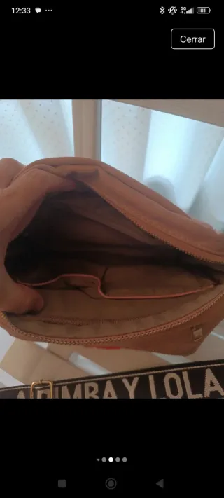 Bolso Bimba y Lola Rosa y Negro