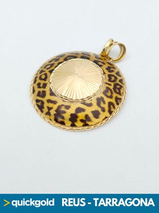 035-03-00950 COLGANTE ORO 18K ANIMAL PRINT