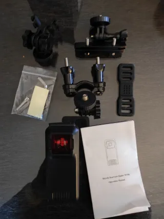 Luz trasera bici con radar W100
