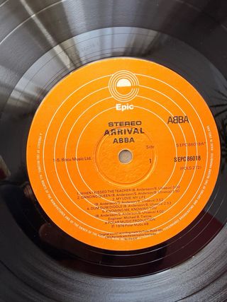 ABBA - ARRIVAL UK Epic Stereo First-Year Pressing
