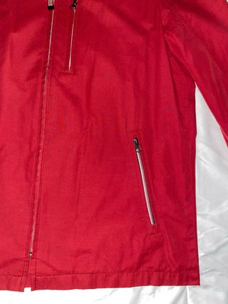 Chaqueta Cortavientos Umberto Bossi Roja Hombre