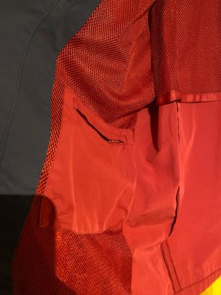 Chaqueta Cortavientos Umberto Bossi Roja Hombre