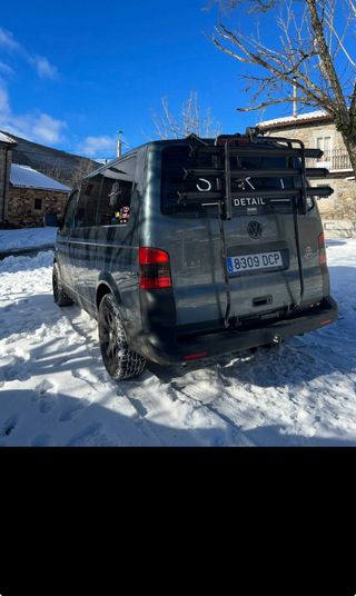 Portabicicletas Thule furgoneta