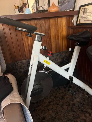 Bici Estática Blanca