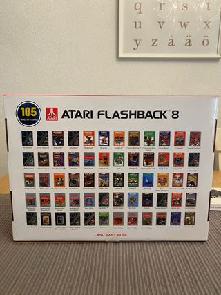 Atari flashback 8 con adaptador todo nuevo
