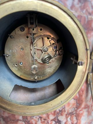 Reloj Francés Mármol S.XIX