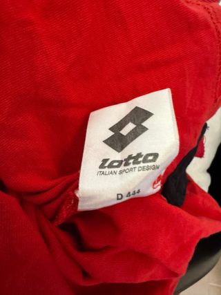 Polo Lotto Rojo Talla M