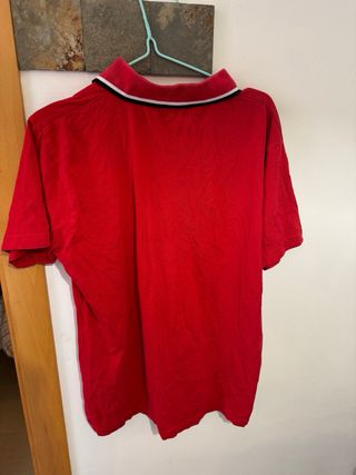 Polo Lotto Rojo Talla M