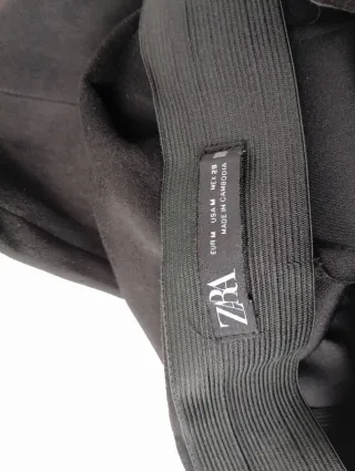 Pantalón Zara Mujer Talla M Negro