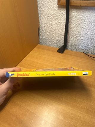 Libro Pesadillas Sangre de monstruo IV