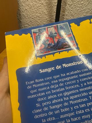 Libro Pesadillas Sangre de monstruo IV