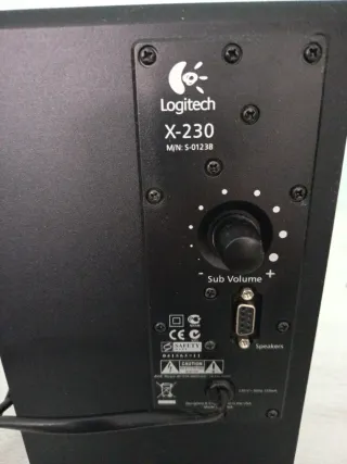Altavoces Logitech X-230 Negro