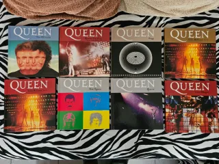 Discografía COMPLETA Queen 24 Libros + CDs