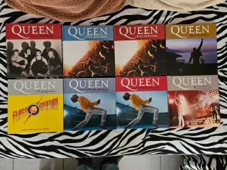 Discografía COMPLETA Queen 24 Libros + CDs