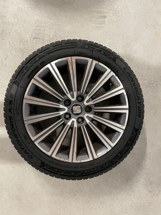 4 Llantas con Neumáticos de Invierno