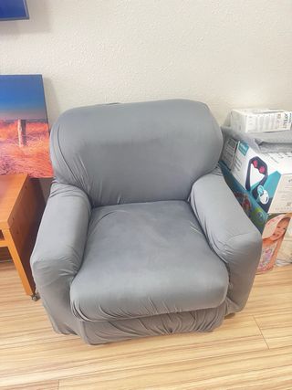 Conjunto Sofá 3 Plazas + 2 Sillón Verde