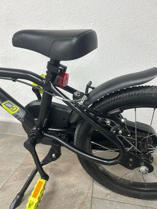 Bicicleta Btwin Dark Hero 500 Negra/Verde