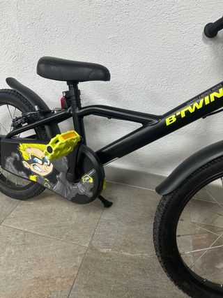 Bicicleta Btwin Dark Hero 500 Negra/Verde