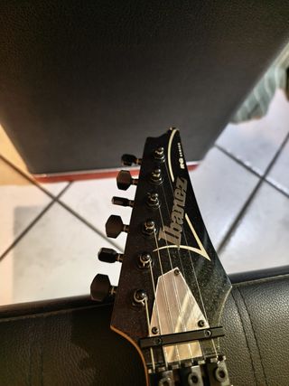 Chitarra Ibanez Jem7DBK Tribute RG550EX Mod.