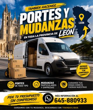 PORTES Y MUDANZAS EN LEÓN
