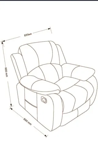 Sillón Relax Reclinable Astan Hogar