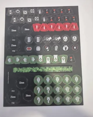 Tokens kill team Mundo Warhammer