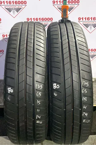 *175 65 15 H BRIDGESTONE ECONOMICA YA MONTADA