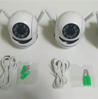 Set 2 Telecamere Sicurezza WiFi