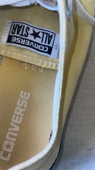 Converse Chuck Taylor All Star Low Amarillas