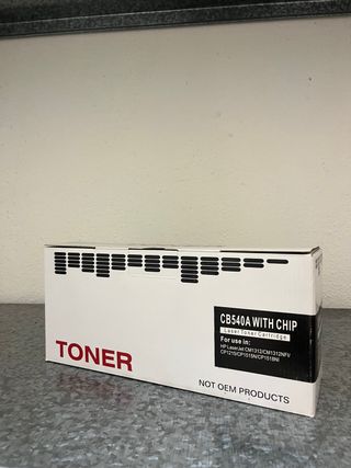 Tóner CB540A con chip