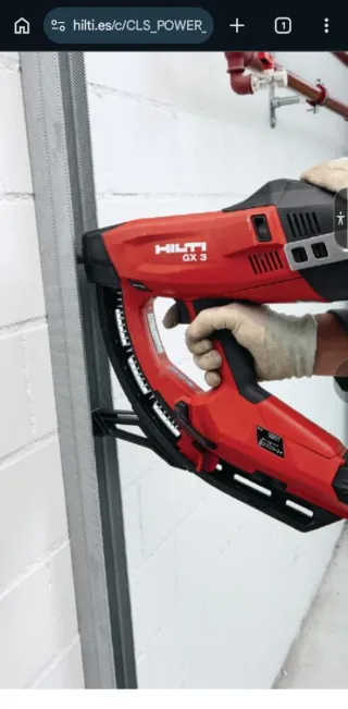 Clavadora Hilti GX 100-E a gas