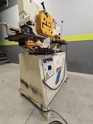 GEKA Multicrop cizalla punzonadora industrial