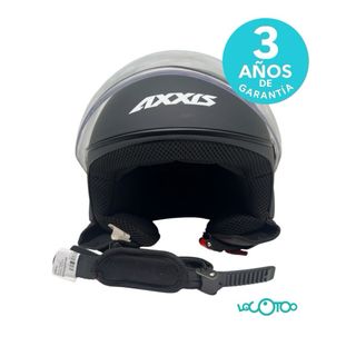 Casco Axxis Jet Talla S Negro