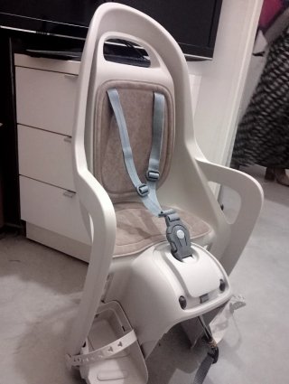 Silla portabebés para bicicleta