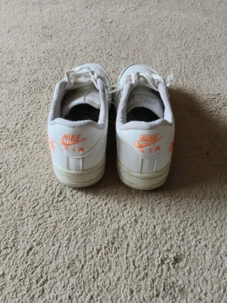 Zapatillas Palm Angels Blancas Naranja