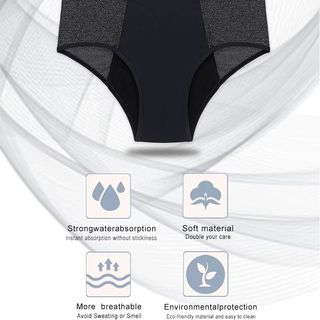 Lote 10 Bragas Menstruales Talla 4XL