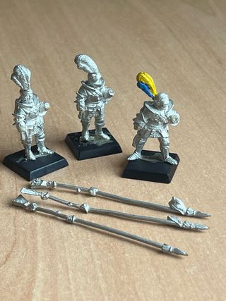 Warhammer 1995 Soldados Plomo (3 uds)
