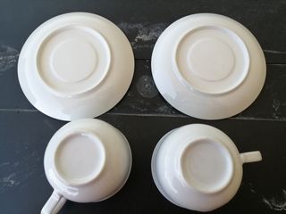 Tazze e piattini Mulino Bianco vintage anni '80