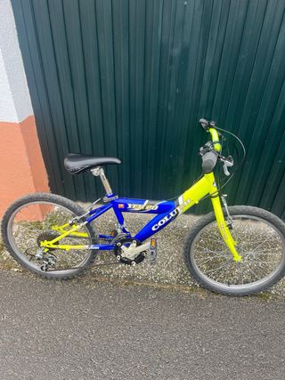 Bicicleta infantil YETI 20 azul/amarillo