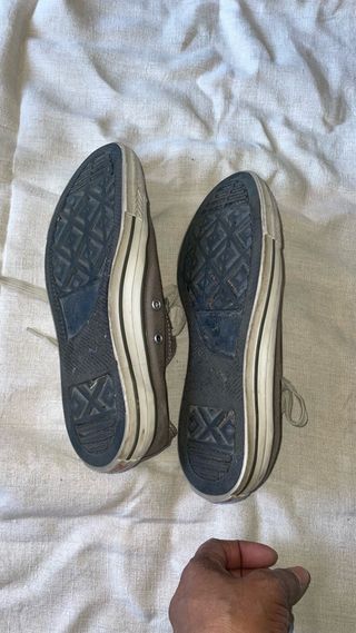 Converse Chuck Taylor Doble Lengüeta Gris