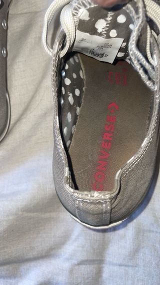 Converse Chuck Taylor Doble Lengüeta Gris