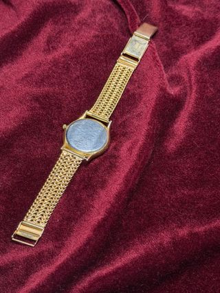 Reloj JUNGHANS Vintage - Baño de Oro - Funciona p